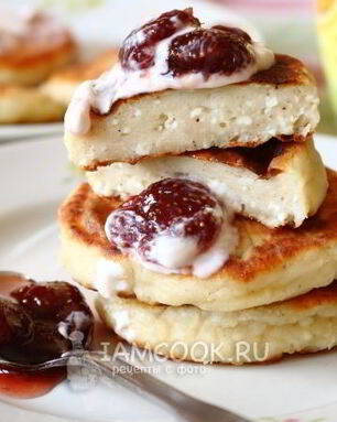 Пышные сырники без манки