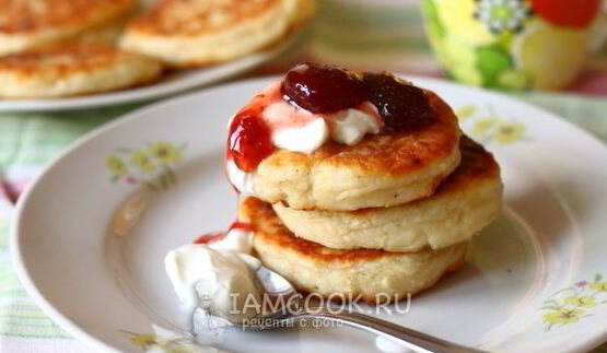 пышные сырники без манки