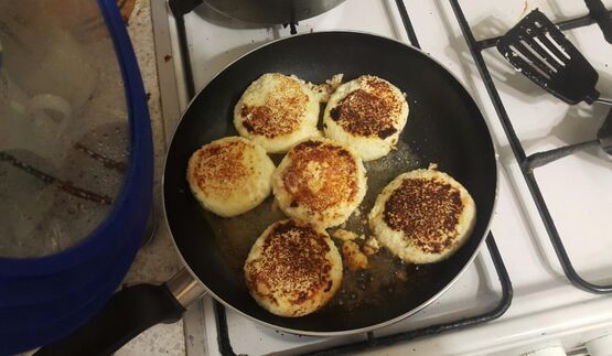 пышные сырники с кокосовой мукой