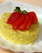 Сырник с курагой на пару