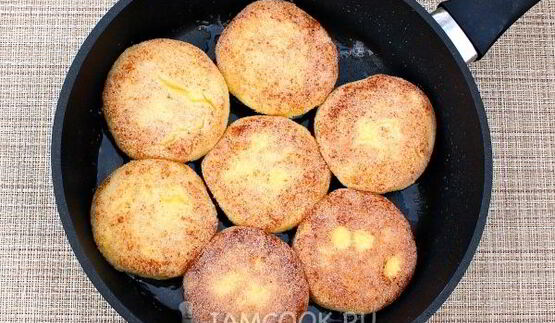 сырники без муки с манкой