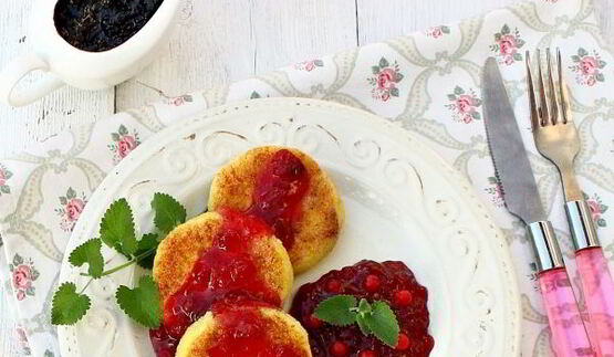 сырники без муки с манкой