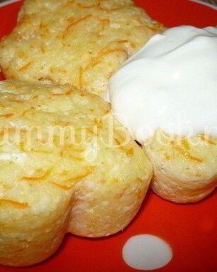 Сырники с морковью на пару в мультиварке