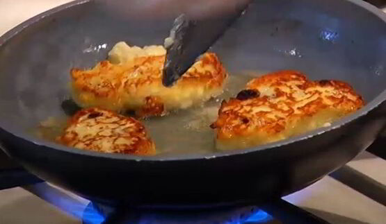 сырники с рисом и изюмом