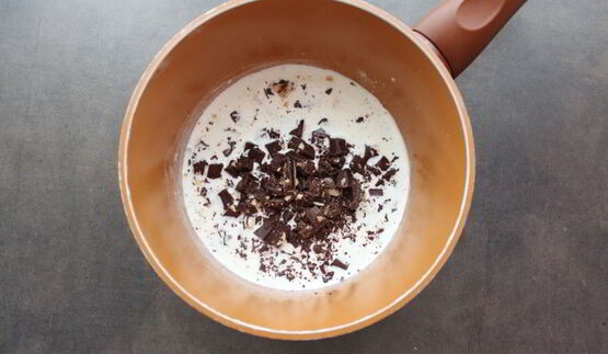 сырники с шоколадно-ореховым соусом