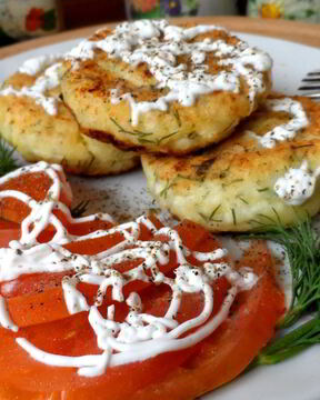 Сырники с укропом
