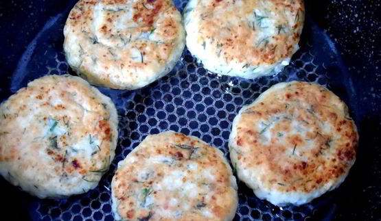 сырники с укропом
