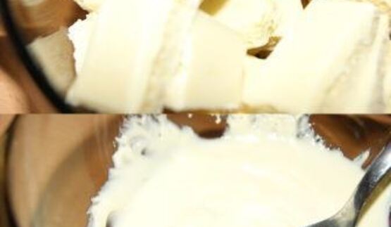 творожник с белым шоколадом и курагой