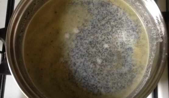 творожник с маком и миндалем