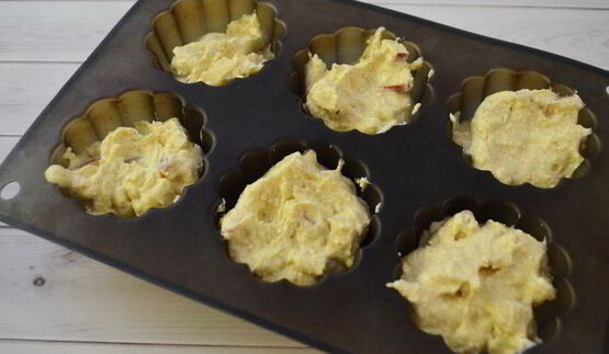 творожники с яблоком