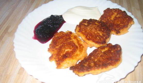 творожно-морковные сырники