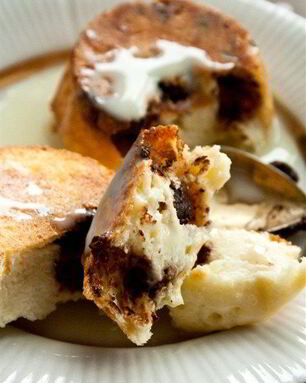 Запеченные сырники с шоколадными каплями