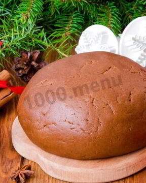Пряничное тесто
