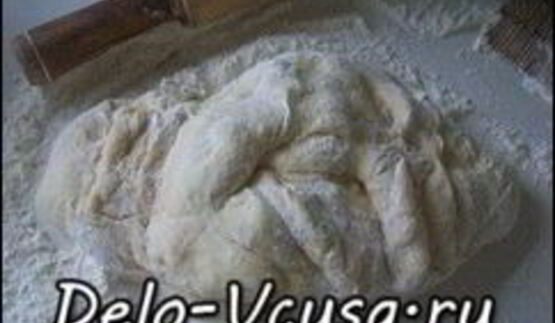 сладкое дрожжевое тесто