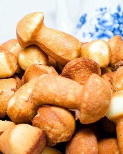 Рецепт теста для грибочков в форме