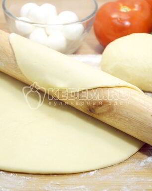 Тесто для пиццы без дрожжей