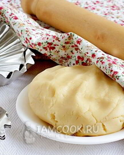 Рецепт теста для сладкого пирога