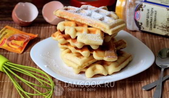 тесто для вафель