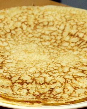 Тесто на блины на молоке