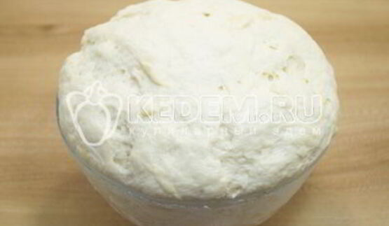 тесто на кефире для пирожков