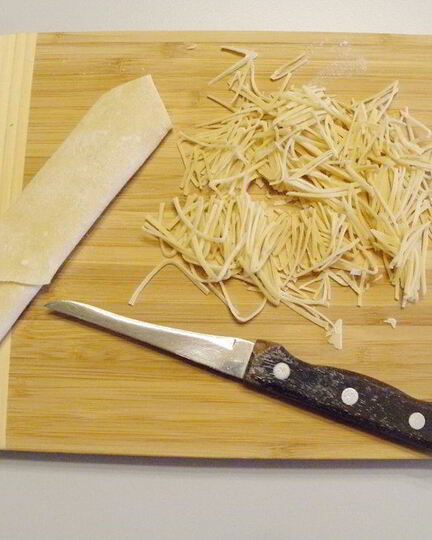 Рецепт теста на лапшу