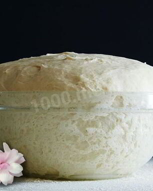 Тесто на сметане и маргарине