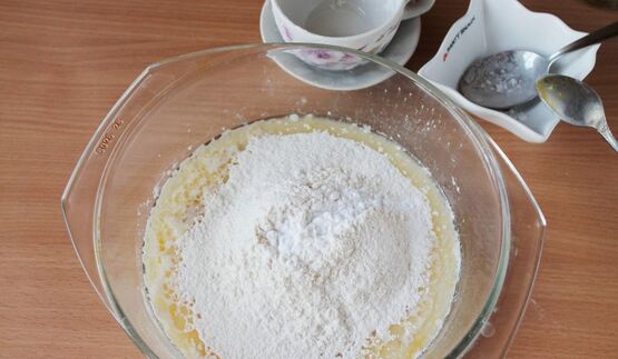 тесто с крахмалом