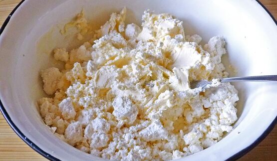 творожно песочное тесто