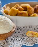 Творожное тесто для жарки