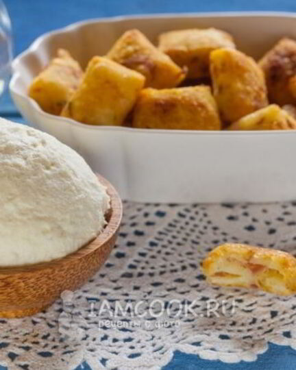 Рецепт творожного теста дли жарок