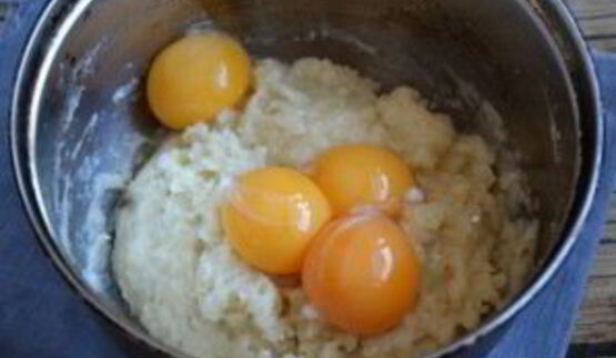 заварное тесто на желтках