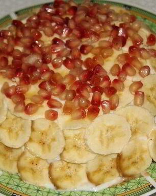 Банановый торт из блинов