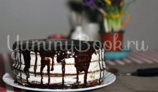 бисквитный торт с кремом