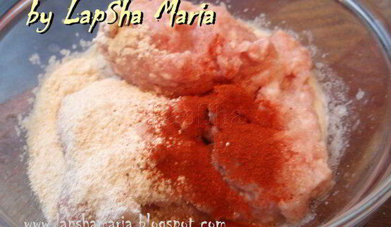 куриный слоеный торт с грибами и цветной капустой