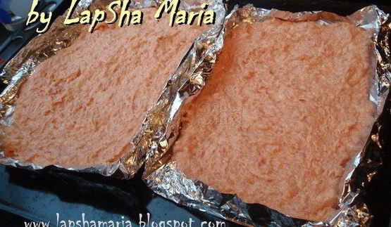 куриный слоеный торт с грибами и цветной капустой