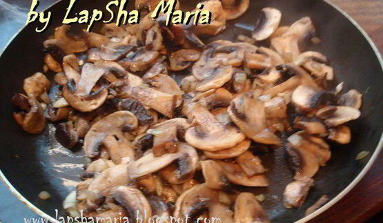 куриный слоеный торт с грибами и цветной капустой