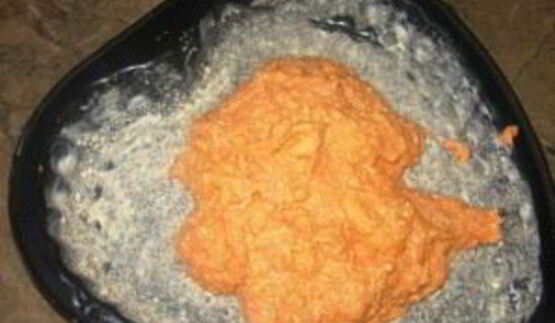 морковно-творожный торт