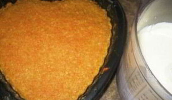 морковно-творожный торт