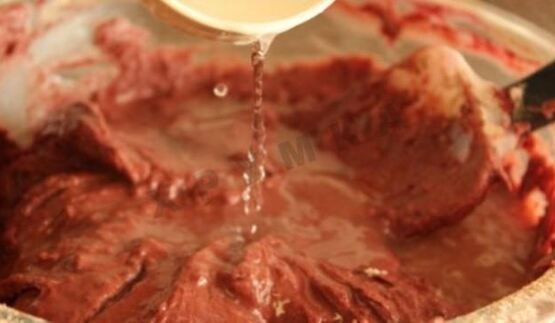 шоколадно-свекольный торт