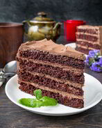 Шоколадный-шоколадный торт