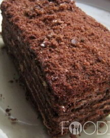Рецепт шоколадного торта с орехами