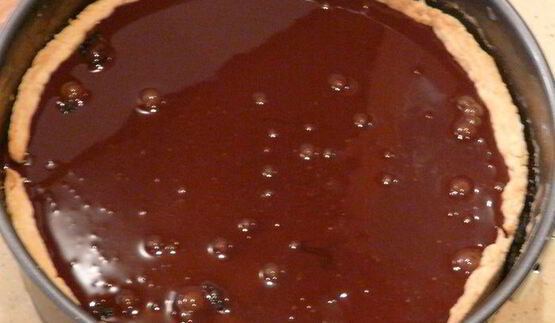 шоколадный торт