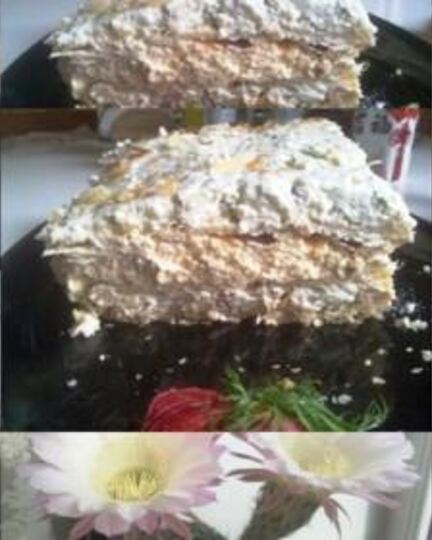 Рецепт сырного наполеона