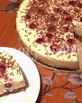 Торт Аля-Чизкейк без выпечки со сгущенным молоком