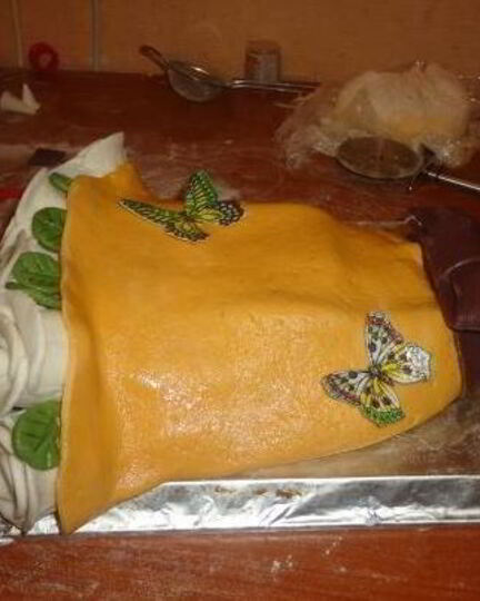 Рецепт торта букет цветов