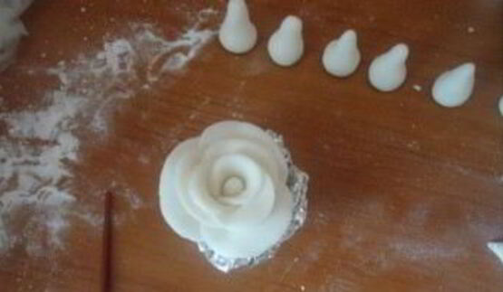 торт букет цветов