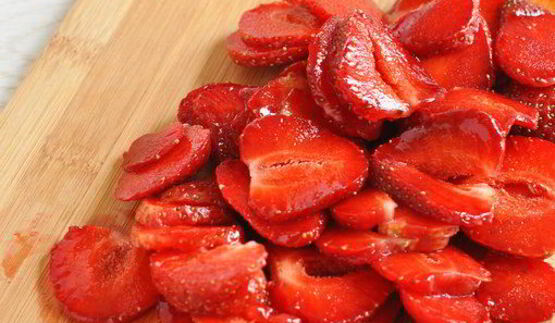 торт клубника со сливками