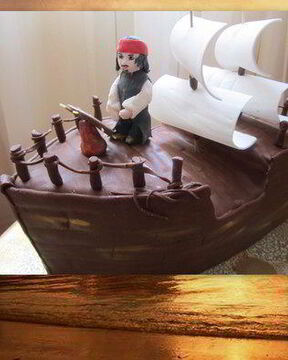 Торт Корабль