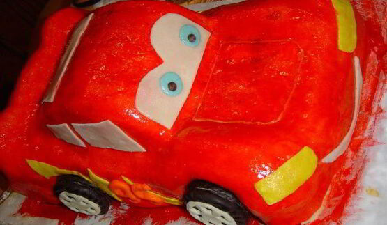 торт машинка маквин