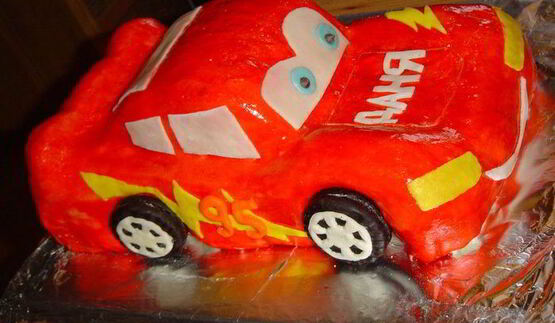 торт машинка маквин